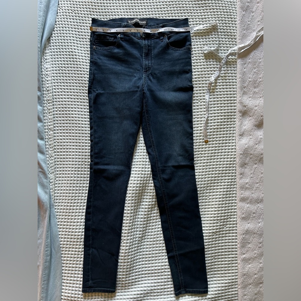 Express High Rise Skinny Jeans